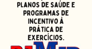 A relação entre planos de saúde e programas de incentivo à prática de exercícios.