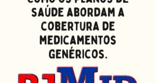 Como os planos de saúde abordam a cobertura de medicamentos genéricos.